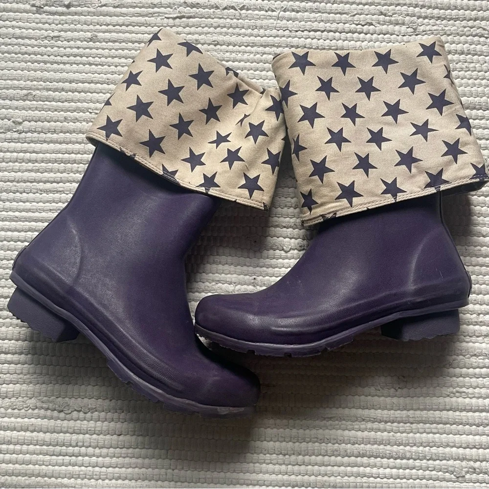 Vtg! CONVERSE Chuck Taylor All-Star Fold Down Rain Boots 5